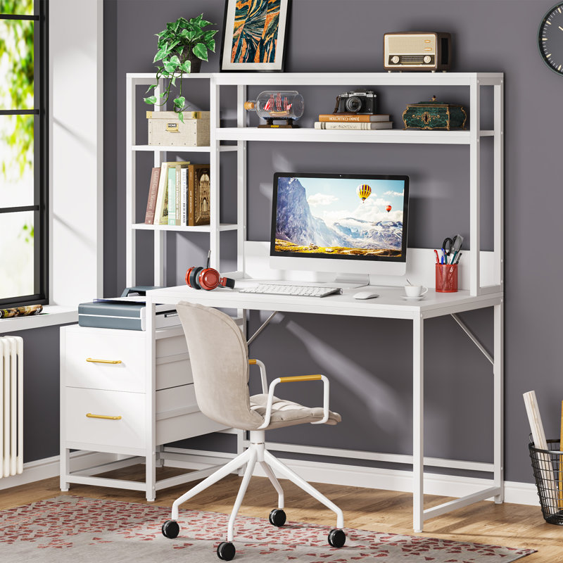 17 Stories Desk with Hutch 17 Stories Desk with Hutch
